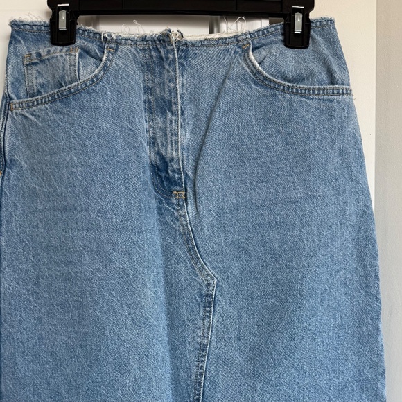 MANGO - Denim maxi skirt - Size S - Picture 2 of 3